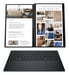ASUS Zenbook Duo UX8406CA-PZ068X Intel Core Ultra 9 285H Hybride (2-en-1) 35,6 cm (14'') Écran tactile 3K 32 Go LPDDR5x-SDRAM 2 To SSD Wi-Fi 7 (802.11be) Windows 11 Pro Allemand Gris
