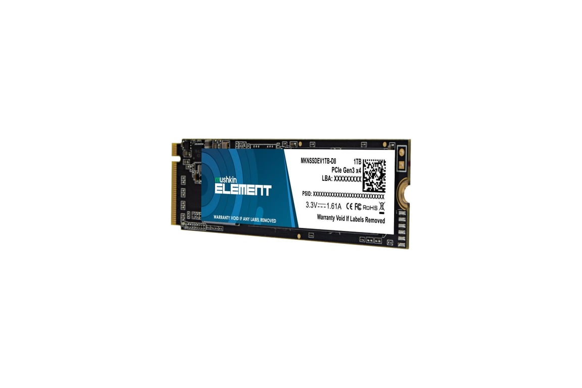 Mushkin Nom : Element NVMe SSD Neuf - vue 3