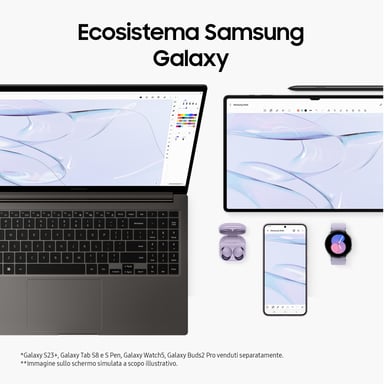 SAMSUNG GALAXYBOOK 3 NP754XFG-KB3IT I5-1335U/16GB/512GBSSD/W11PRO