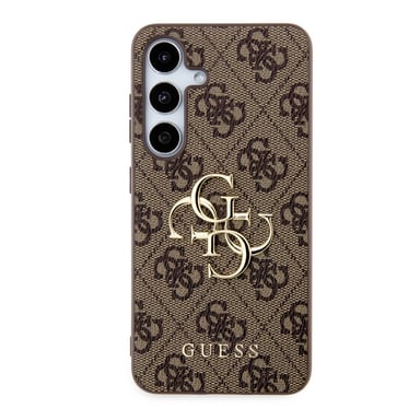 Guess Cubierta trasera para Samsung Galaxy S24 con 4G Patrón Elegante Marrón
