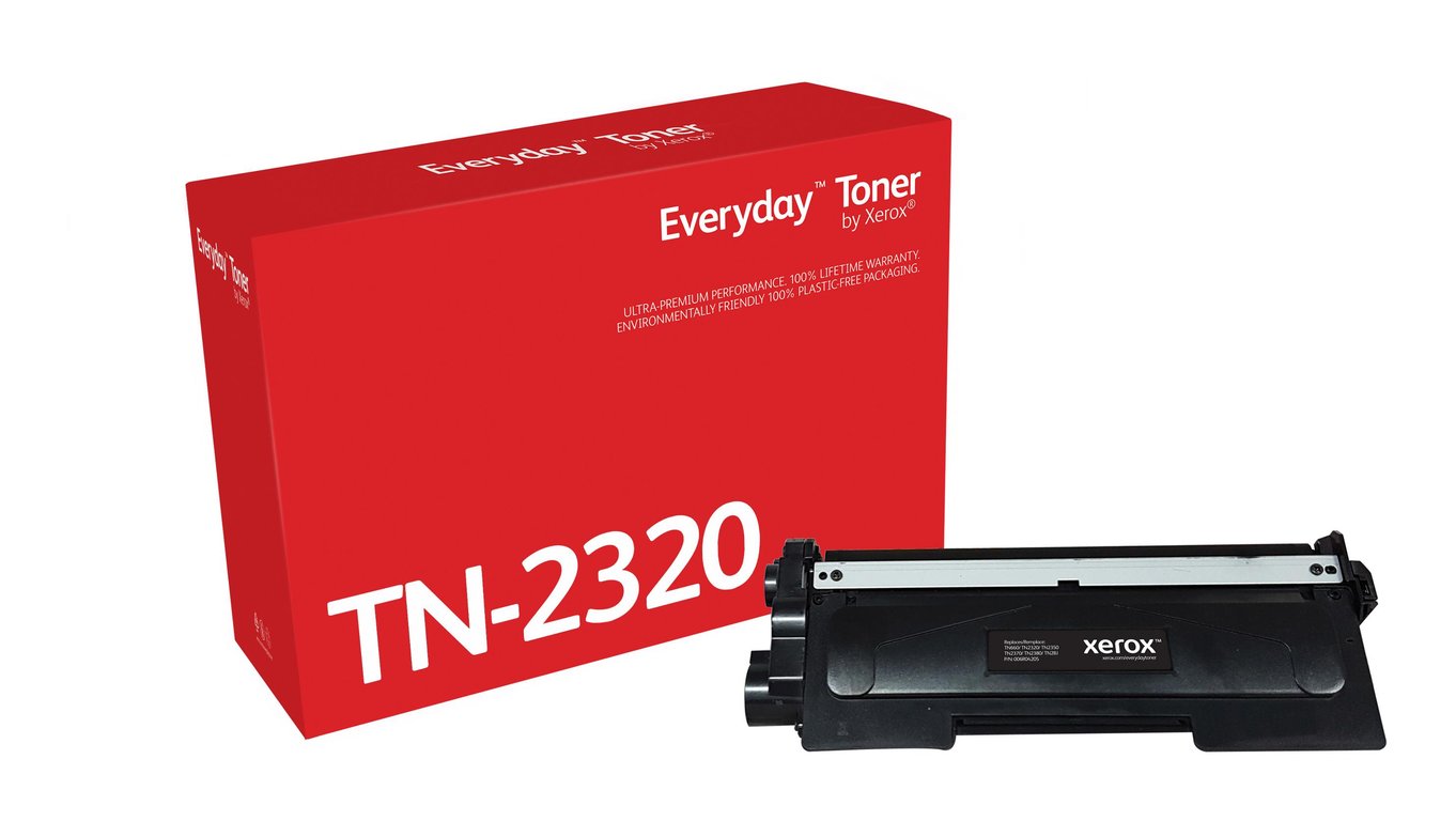 xerox everyday toner toner cartridge equivalent to brother tn 2320 - vue 3