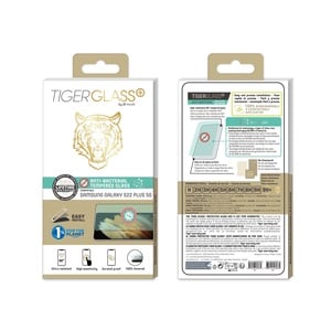 Tiger Glass Plus Vetro temperato antibatterico Samsung Galaxy S22 Ultra