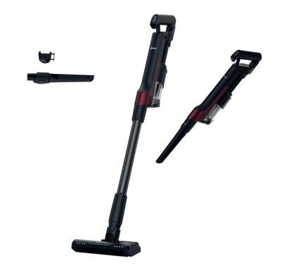 Hoover HF201H 011 Aspiradora escoba Batería Secar EPA Sin bolsa 1 L 195 W Magenta 2,5 Ah
