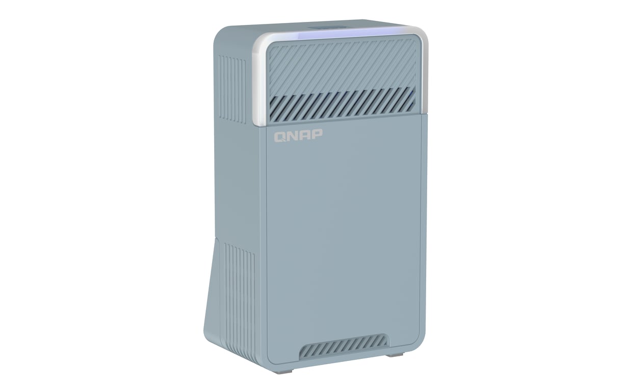 QNAP QMiro-201W routeur sans fil Gigabit Ethernet Bi-bande (2,4 GHz / 5 GHz) Bleu - Neuf