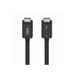 Belkin Cable de carga y transferencia USB-C a USB-C Thunderbolt 4 1m Negro
