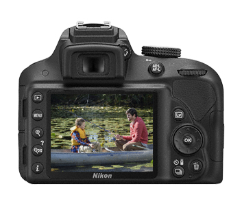 Nikon D3300 Boîtier d'appareil-photo SLR 24,2 MP CMOS 6000 x 4000 pixels Noir