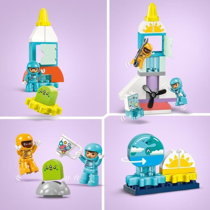 Lego Duplo Town 'aventure En Navette Spatiale 3 en 1 10422 Lego - vue 3