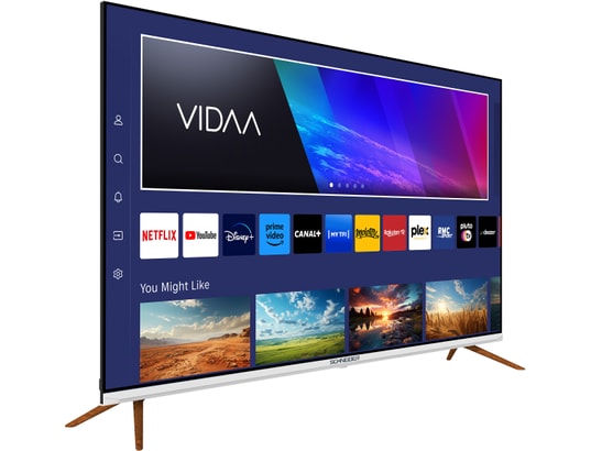 SCHNEIDER GMS65F1 Téléviseur QLED 65 164cm Fjord Smart Vidaa 3840*2160 pix UHD HDMIx3 Bluetooth - vue 4