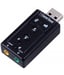 Ewent EW3762 cambiador de género para cable USB audio-in/audio-out Negro