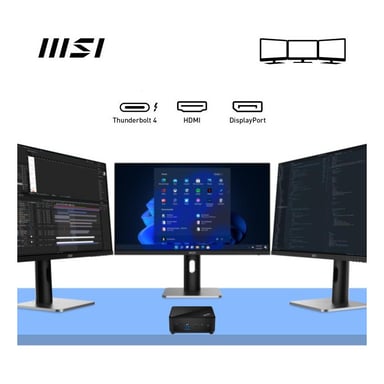 MSI Cubi 5 12M-003BEU 0,66L PC dimensionato Nero i3-1215U