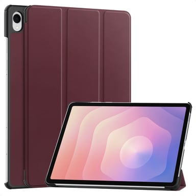 imoshion Coque tablette Trifold pour Samsung Galaxy Tab S11 - Bordeaux