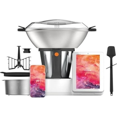 Robot de Cocina Taurus Mycook Next 2000W 3 75L Blanco Inducción Pantalla 10'' Wifi