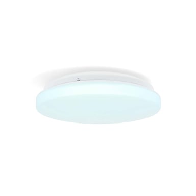 Nedis Lámpara de techo redonda Smart Wi-Fi RGB IP44 1820lm 6500k Blanco