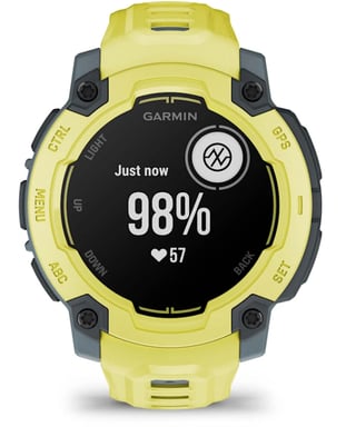 Garmin Instinct E 2,29 cm (0.9'') MIP 45 mm Numérique 176 x 176 pixels Citron vert GPS (satellite)