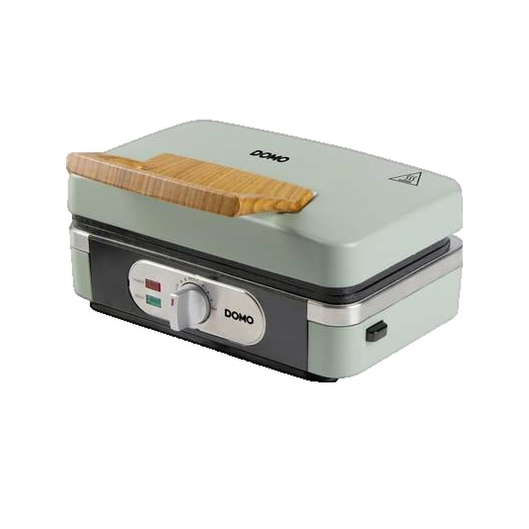 DOMO SANDWICH WAFFLE GRILL 3 IN 1 Gaufrier cendré - vue 2