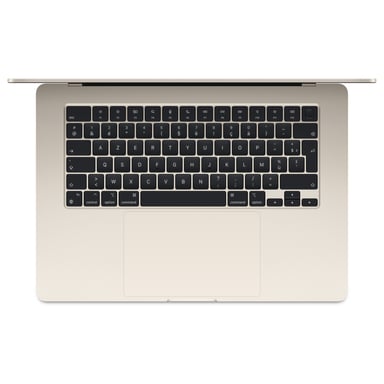 MacBook Air M3 (2024) 15.3',  GHz 512 Gb 16 Gb  Apple GPU, Blanco estrella - AZERTY