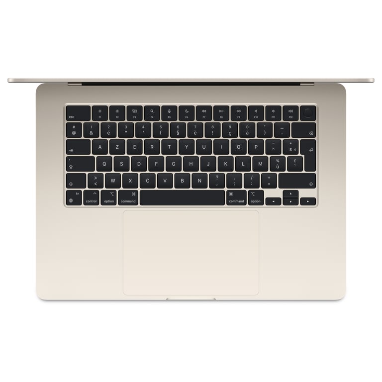 MacBook Air M3 (2024) 15.3',  GHz 512 Gb 16 Gb  Apple GPU, Blanco estrella - AZERTY