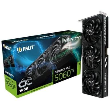 Palit GeForce RTX 5060 Ti Infinity 3 OC NVIDIA 16 GB GDDR7