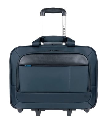 Mobilis Executive 3 sacoche d'ordinateurs portables 40,6 cm (16'') Valise sur roulette Noir, Bleu