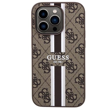 Coque MagSafe per iPhone 14 Pro Max con stampa 4G e motivo a righe