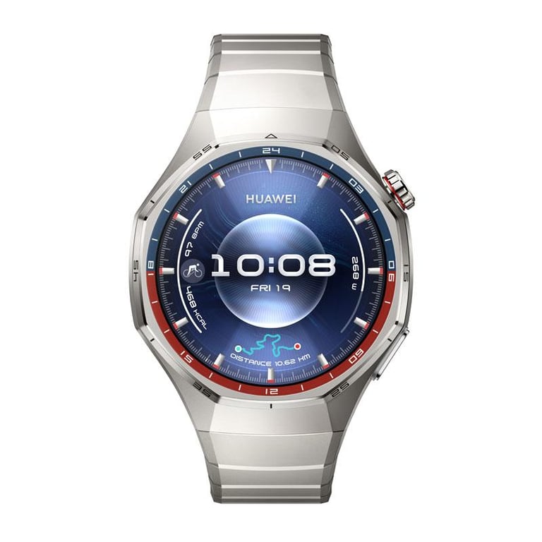 Montre connectée Huawei Watch GT6 Pro 46 mm Bluetooth avec bracelet fluoroélastomère