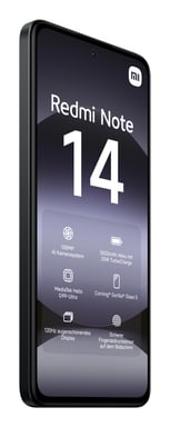 Redmi Note 14 (4G) 128 GB, Nero Mezzanotte
