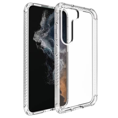 Muvit per la Francia Custodia trasparente rinforzata 3m per Samsung Galaxy S23+
