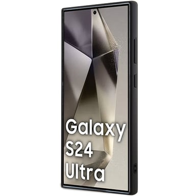 Custodia Karl Lagerfeld 3D Ikonik per Samsung Galaxy S24 Ultra, nera