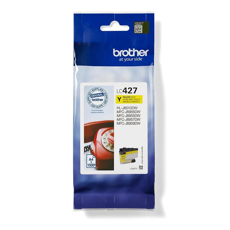 INK BROTHER LC-427Y giallo 1500PP X MFC-J5955DW MFC-J6955DW HL-J6010DW - Neuf