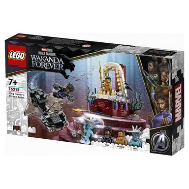 76213 Salón del Trono del Rey Namor - LEGO® Marvel Adventurer Set