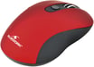 Ratón inalámbrico Bluestork Office60 (Negro/Rojo)