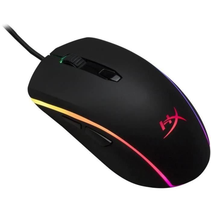 Ratón óptico cableado HyperX Pulsefire Surge - 6 botones USB - Nuevo