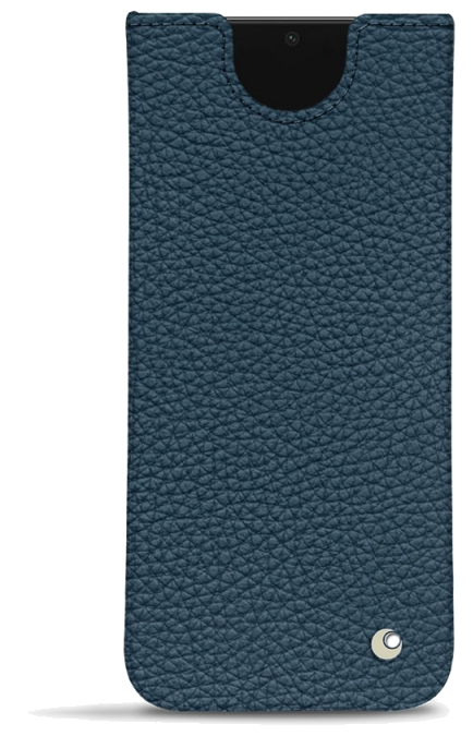 Pochette cuir Samsung Galaxy S21 - PochetteBleu