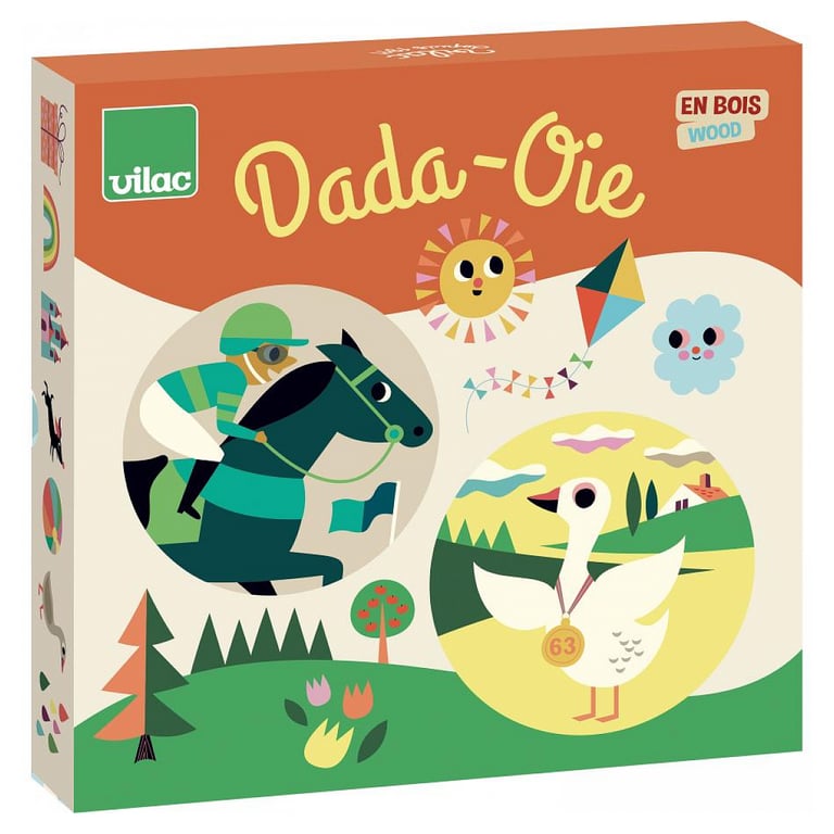 Coffret de jeux Dada Oie par Ingela P. Arrhenius Univers Vintage et Rétro Neuf