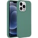 Accezz Coque Liquid Silicone pour Apple iPhone 13 Pro - Vert foncé