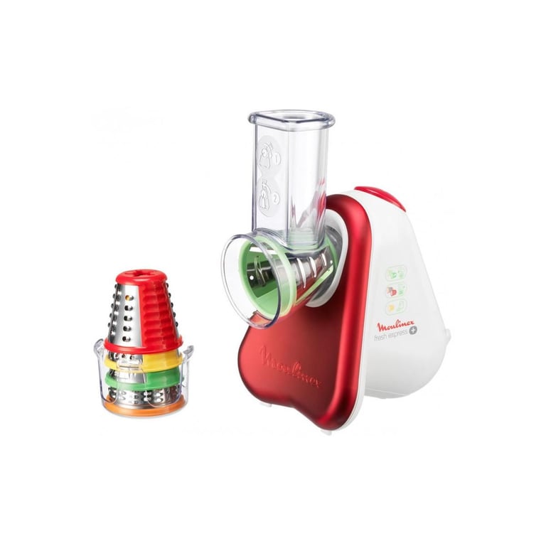 Râpe Électrique Moulinex DJ755G32 – 150 W, 5 Accessoires, Rangement Intégré - vue 3