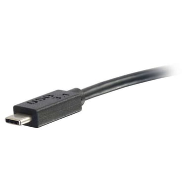 C2G adaptador gráfico USB-C/DisplayPort USB 3840 x 2160 píxeles Negro