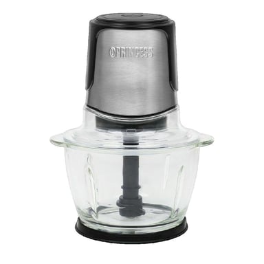Hachoir Princess 221051 1L Noir/Argenté/Transparent - Neuf
