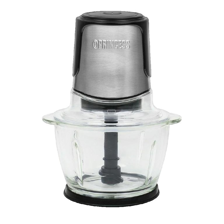 Hachoir Princess 221051 Power – 300W 1L Bol Verre Lames Inox - vue 3