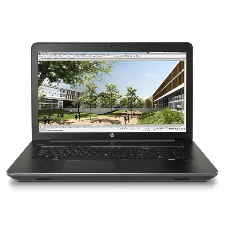 HP Zbook Core i7, 2.6 , 16 Go Go 256 Go Intel Hd Graphics 530 Noir 17 Windows 10 - Bon État