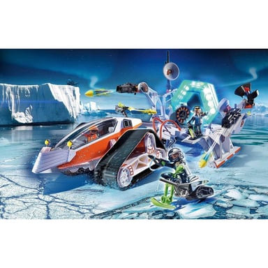 Veicolo di comando della squadra di spionaggio - Playmobil Top Agents con luci e suoni