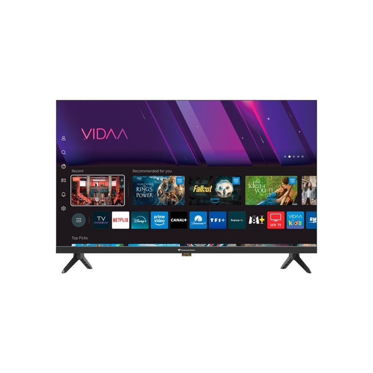 CONTINENTAL EDISON CELED32SVHD26B7 TV LED HD 32“ 80 cm 3xHDMI 2xUSB - vue 2
