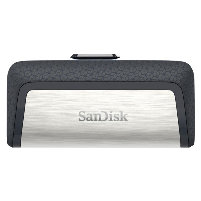 SanDisk 173338 lecteur USB flash 64 Go USB Type-A / USB Type-C Noir, Argent - Neuf