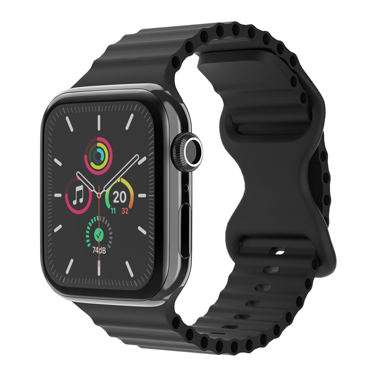 Bracelet Apple Watch 42mm Athletic en silicone - vue 10