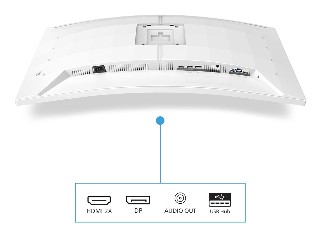 Ecran PC Gamer 34M2C5501A Incurvé 34'' VA - vue 2