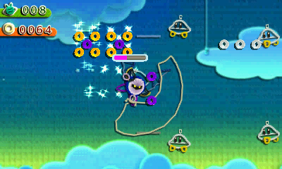 Nintendo Kirby's Extra Epic Yarn Estándar Inglés, Francés Nintendo 3DS