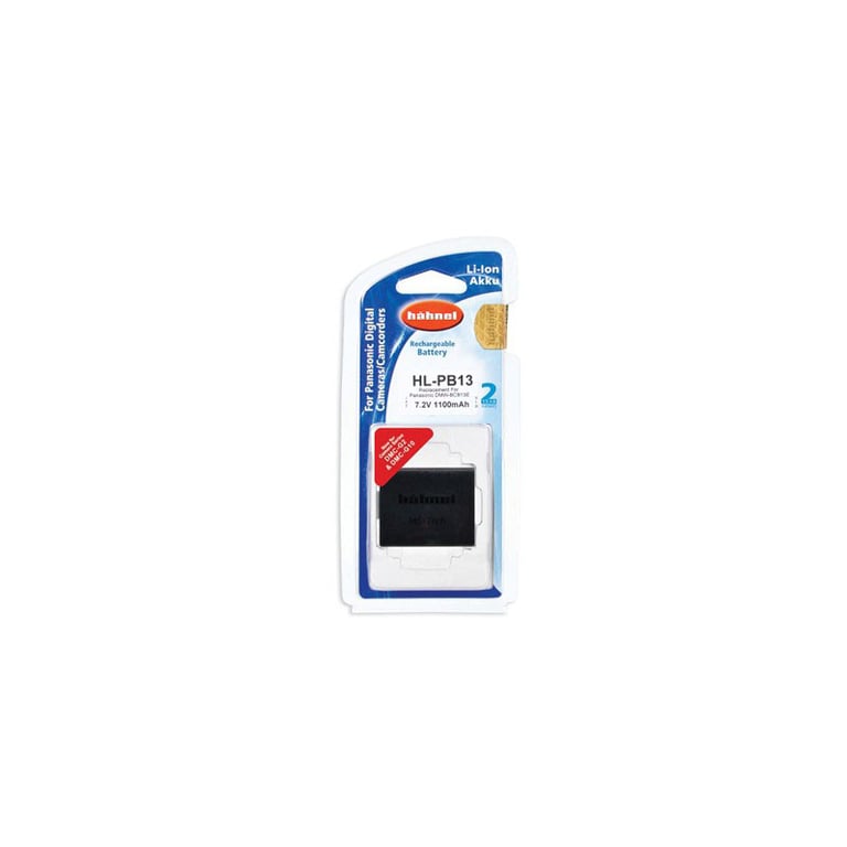 HAHNEL Batterie compatible avec DMW BLB13E Pour PANASONIC Neuf