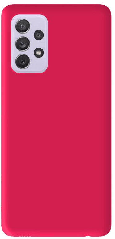 Coque silicone unie compatible Mat Rose Samsung Galaxy A72 4G