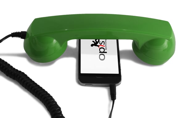 Combiné Téléphone Rétro pour Smartphones Android - Vert