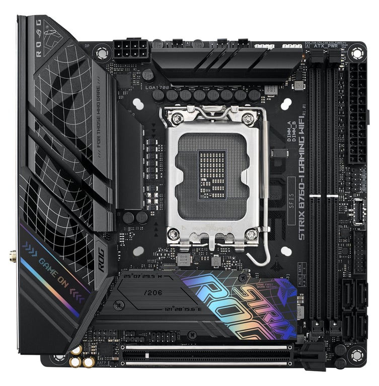 ASUS ROG STRIX B760 I GAMING WIFI - vue 6